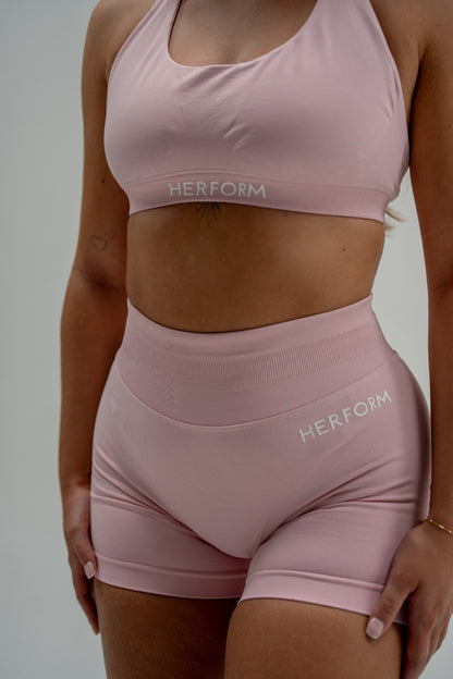 Signature Shorts - Light Pink